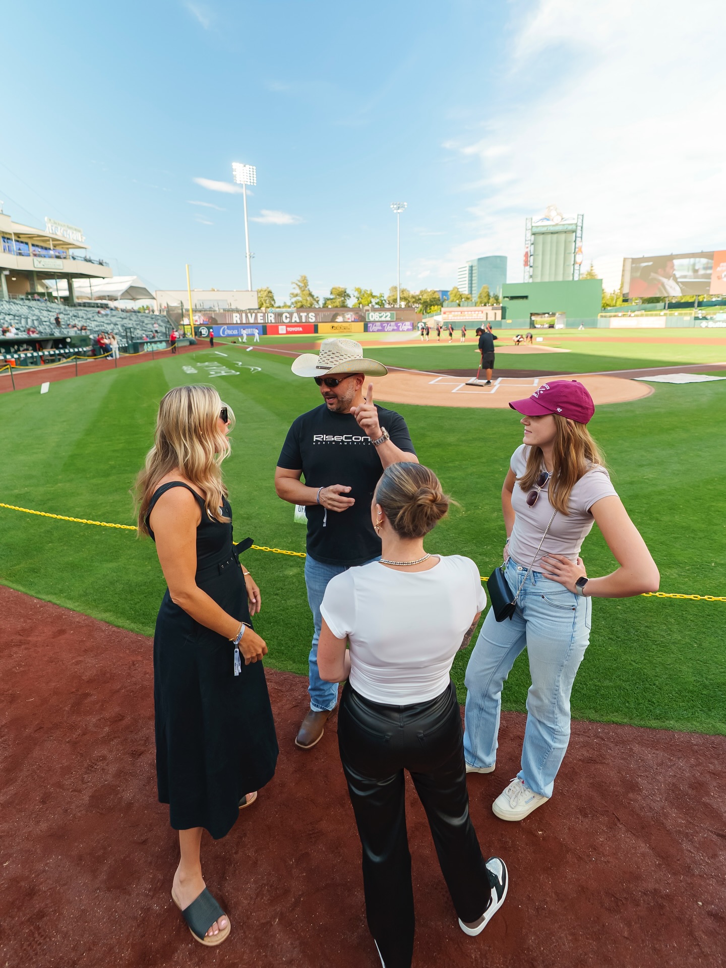 We had an absolute ball at the game the other night! ⚾ Huge thanks to Katie and @sacrealproducers for putting together such a great Night at the Ballpark; and letting us be part of it as a sponsor!