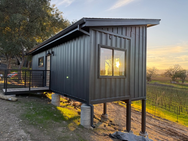 A prefabricated ADU built by RiseCon.